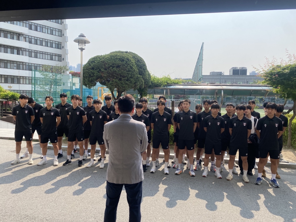 2025 금석배 전국고교 축구대회 출발전 학교장님 훈화말씀(2025.05.27.)
