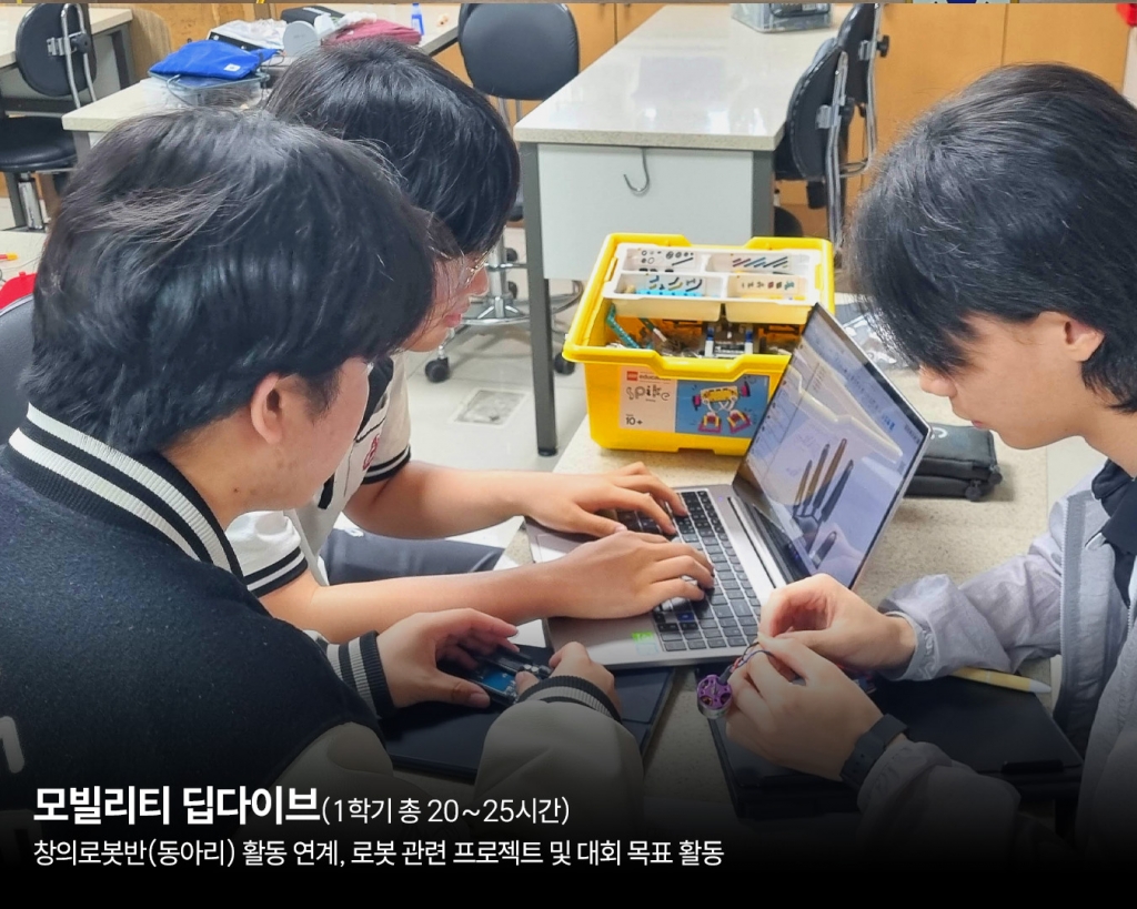 2025학년도 1학기 및 여름방학 딥다이브 활동
